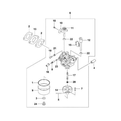 Picture of I - Carburetor FJ180V-BM80