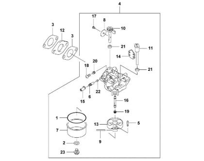 Picture of I - Carburetor FJ180V-CS51