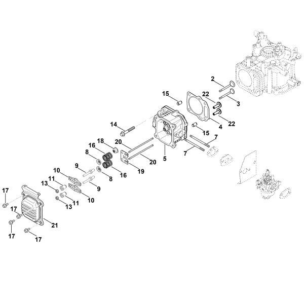 Picture of H - Valve cover, Valve HD675 (HD675-3013)