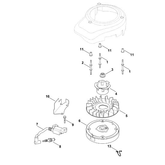 Picture of J - Ignition system HD775 (HD775-3024)