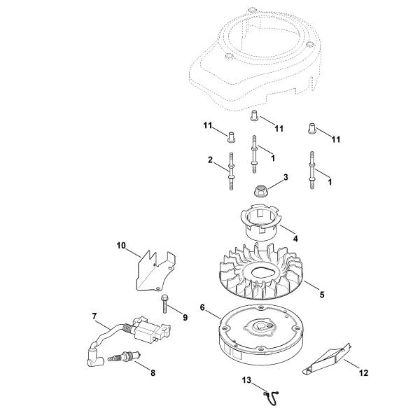 Picture of I - Ignition system HD775 (HD775-3025)
