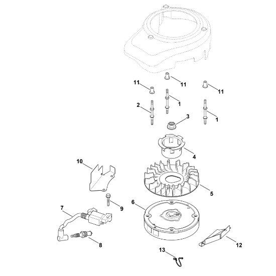 Picture of I - Ignition system HD775 (HD775-3025)