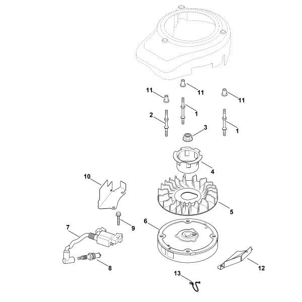 Picture of I - Ignition system HD775 (HD775-3025)