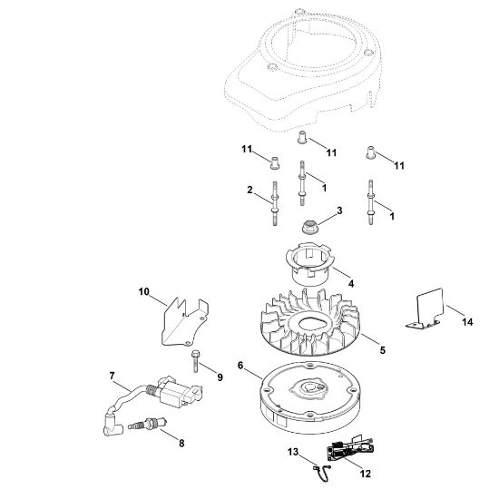 Picture of I - Ignition system HD775 (HD775-3027)