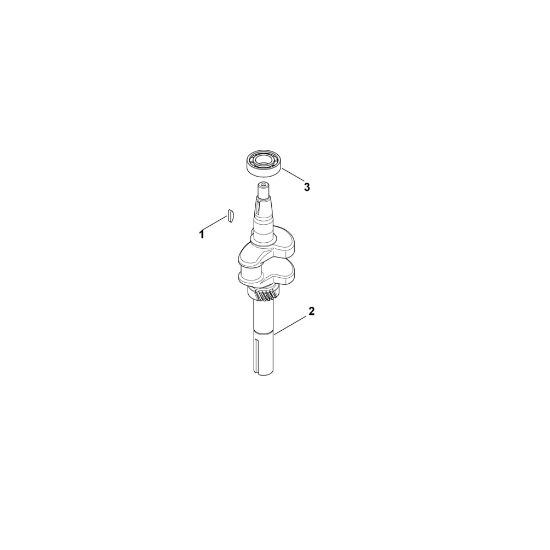 Picture of D - Crankshaft XT-6 (XT149-0213)