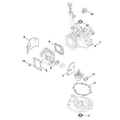Picture of H - Set of gaskets XT-6 (XT149-0213)
