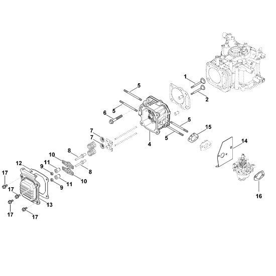 Picture of I - Valve cover, Valve XT-6 (XT149-0213)