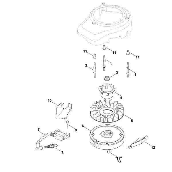 Picture of J - Ignition system XT-675 (XT675-2046)