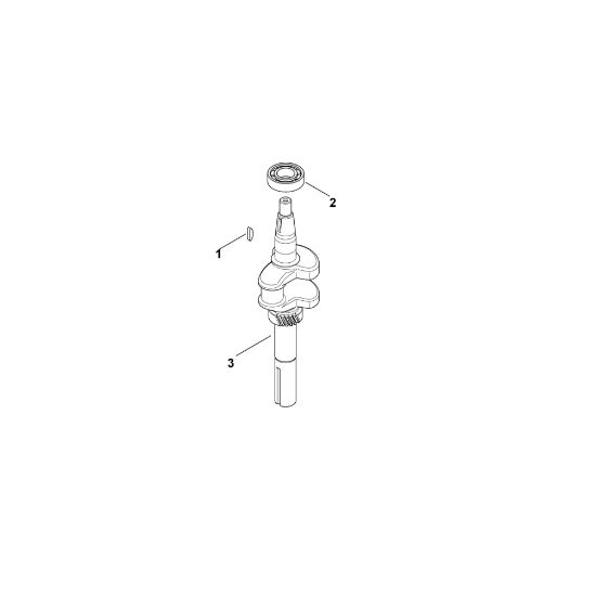 Picture of D - Crankshaft XT-675 (XT675-2047)