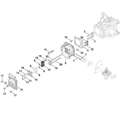 Picture of I - Valve cover, Valve XT-675 (XT675-2047)