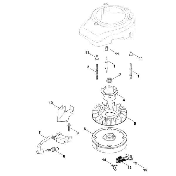 Picture of J - Ignition system XT-675 (XT675-2047)