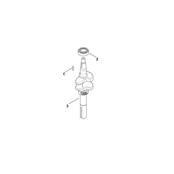 Picture of D - Crankshaft XT-675 (XT675-3052)