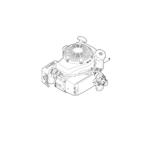 Picture of A - Engine/motor assembly XT-675 (XT675-3109)
