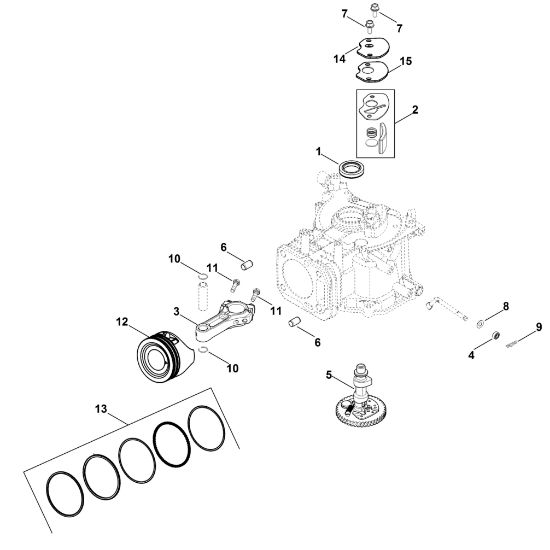 Picture of C - Camshaft XT-675 (XT675-3109)