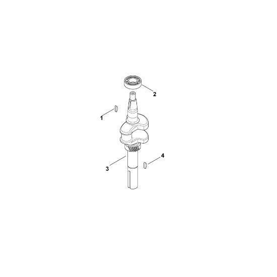Picture of D - Crankshaft XT-800 (XT800-0032)