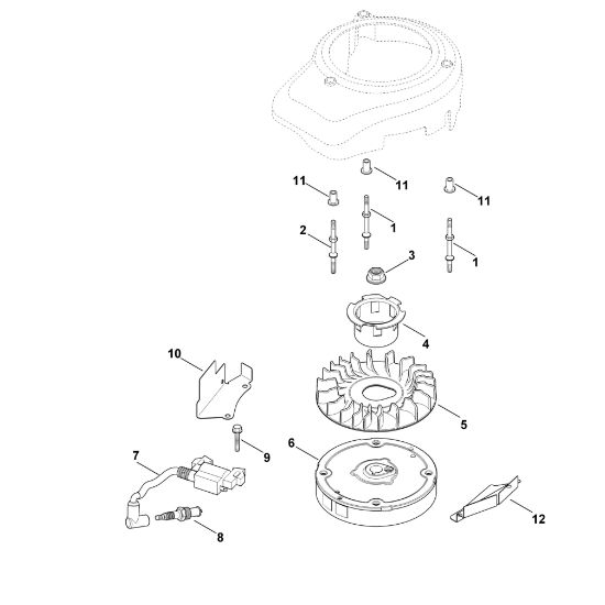 Picture of J - Ignition system XT-800 (XT800-0032)