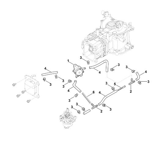 Picture of H - Fuel pump XT-800 (XT800-3086)