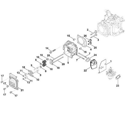 Picture of I - Valve cover, Valve XT-800 (XT800-3086)