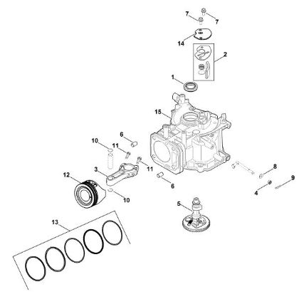 Picture of C - Camshaft XT-800 (XT800-3088)
