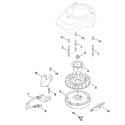 Picture of I - Ignition system XT-800 (XT800-3088)
