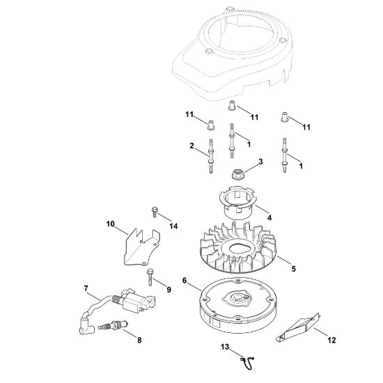 Picture of I - Ignition system XT-800 (XT800-3088)
