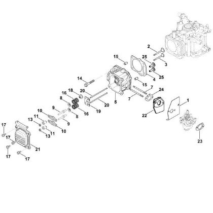 Picture of I - Valve cover, Valve XT-800 (XT800-3089)