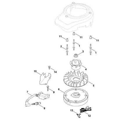 Picture of I - Ignition system XT-800 (XT800-3090)