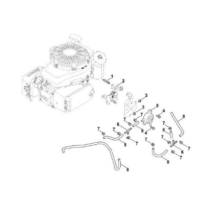 Picture of H - Fuel pump XT-800 (XT800-3091)