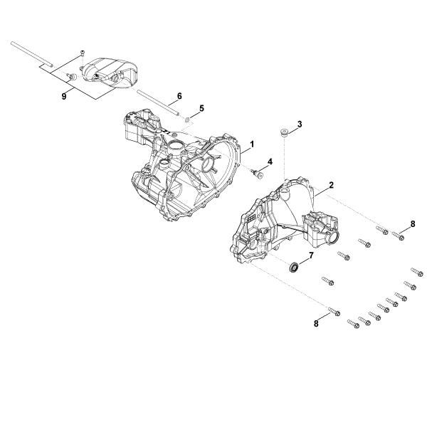 Picture of C - Housing T2-BDBF-2X3C-1NX1