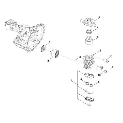 Picture of F - Hydro pump T2-BDBF-2X3C-1NX1