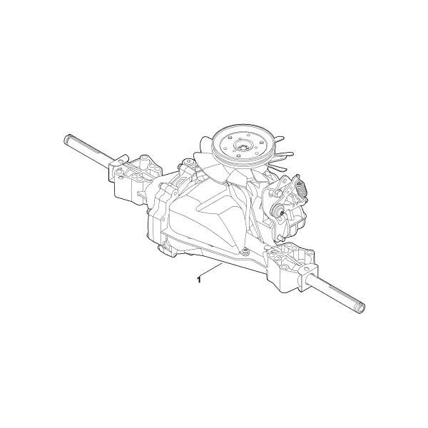 Picture of A - Gear box assy. T2-CHBF-2X3C-17X1