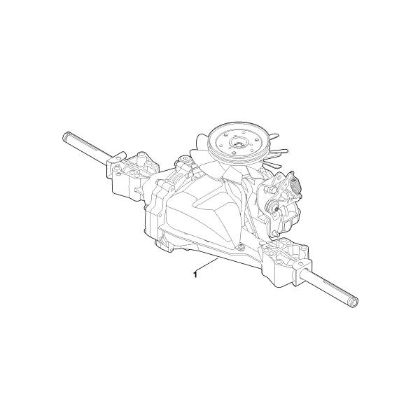 Picture of A - Gear box assy. T2-CHBF-2X3C-1TX1