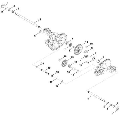 Picture of B - Wheel drive T2-CHBF-2X3C-1TX1