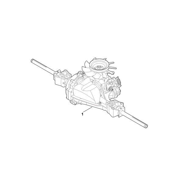 Picture of A - Gear box assy. T3-CHBF-2X3C-1TX4
