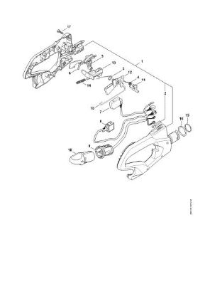Picture of Control handle HSA 130.0 R