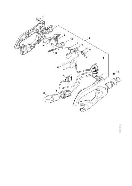 Picture of Control handle HSA 130.0 R