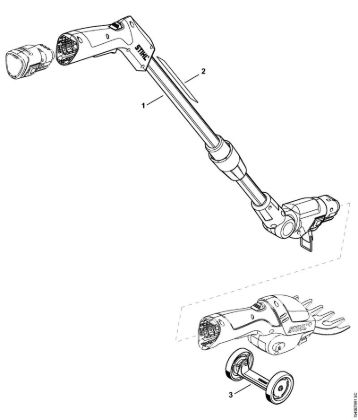 Extras Cordless hedge trimmers (HSA) HSA 25 Stihl