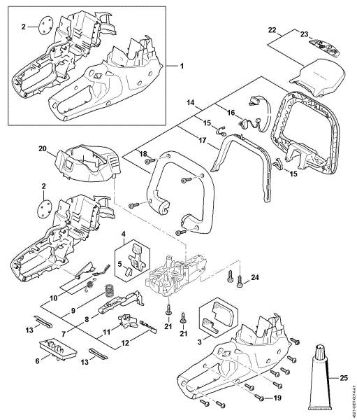 Picture of Motor Housing, Electronic Module HSA 50.0
