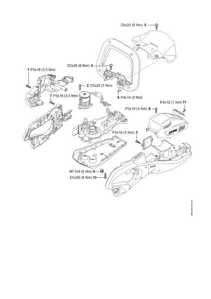 Picture of Tightening torques HSA 94 R