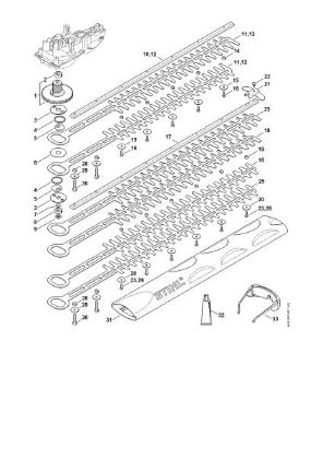 Picture of Gear head, Cutter bar HSE 42