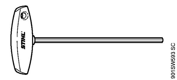 Screwdriver, Q-4x150 Hedge trimmers (HS) HS 246 Stihl