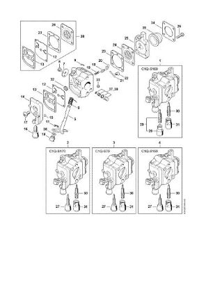 Picture of Carburetor C1Q-S169, C1Q-S170, C1Q-S70, C1Q-S150 HS 45