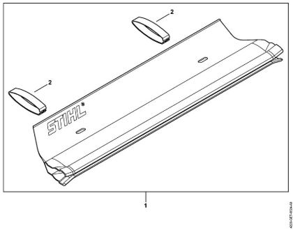 Catcher blade Hedge trimmers (HS) HS 45 Stihl