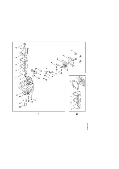 Picture of Carburetor 4242/01 HS 46 C-E