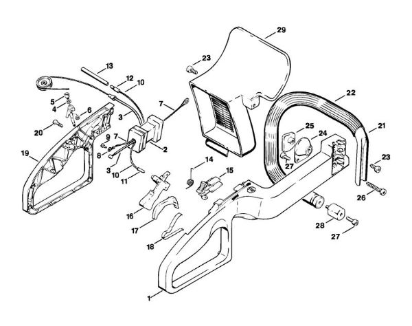 Handle Hedge trimmers (HS) HS 60 Stihl