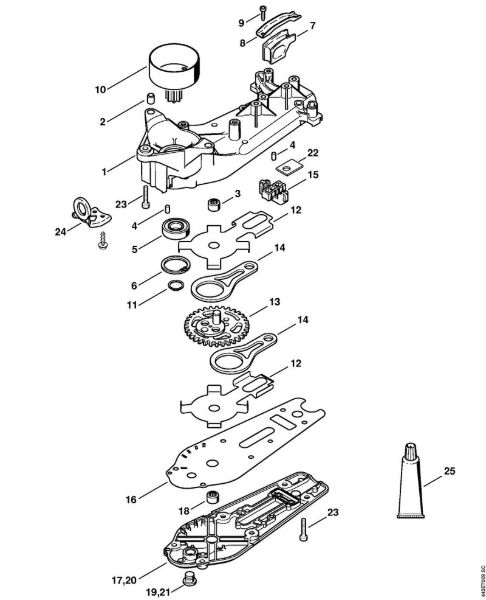 Gear head HS 81 R, 86 R Hedge trimmers (HS) HS 81 R Stihl