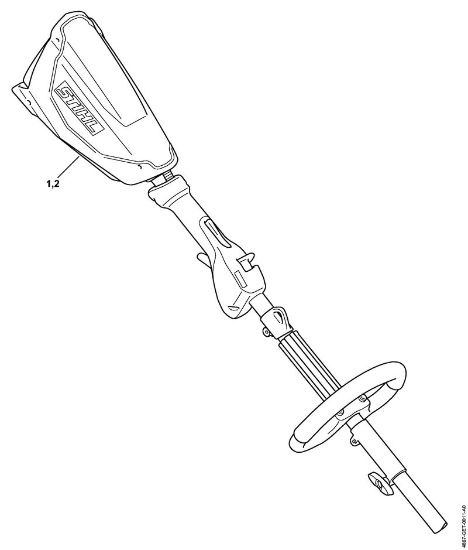 Serial number Cordless KombiEngines (KMA) KMA 130 R Stihl