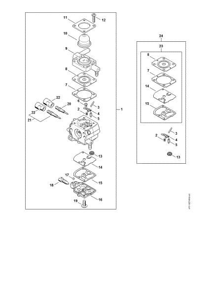 Picture of Carburetor 4151/02 KM 235.0