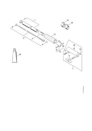 Picture of Drive tube assembly KM 235.0 R