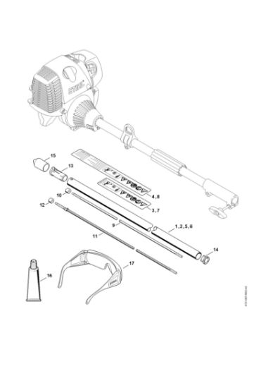 Picture of FCS-KM Drive tube assembly FCS-KM